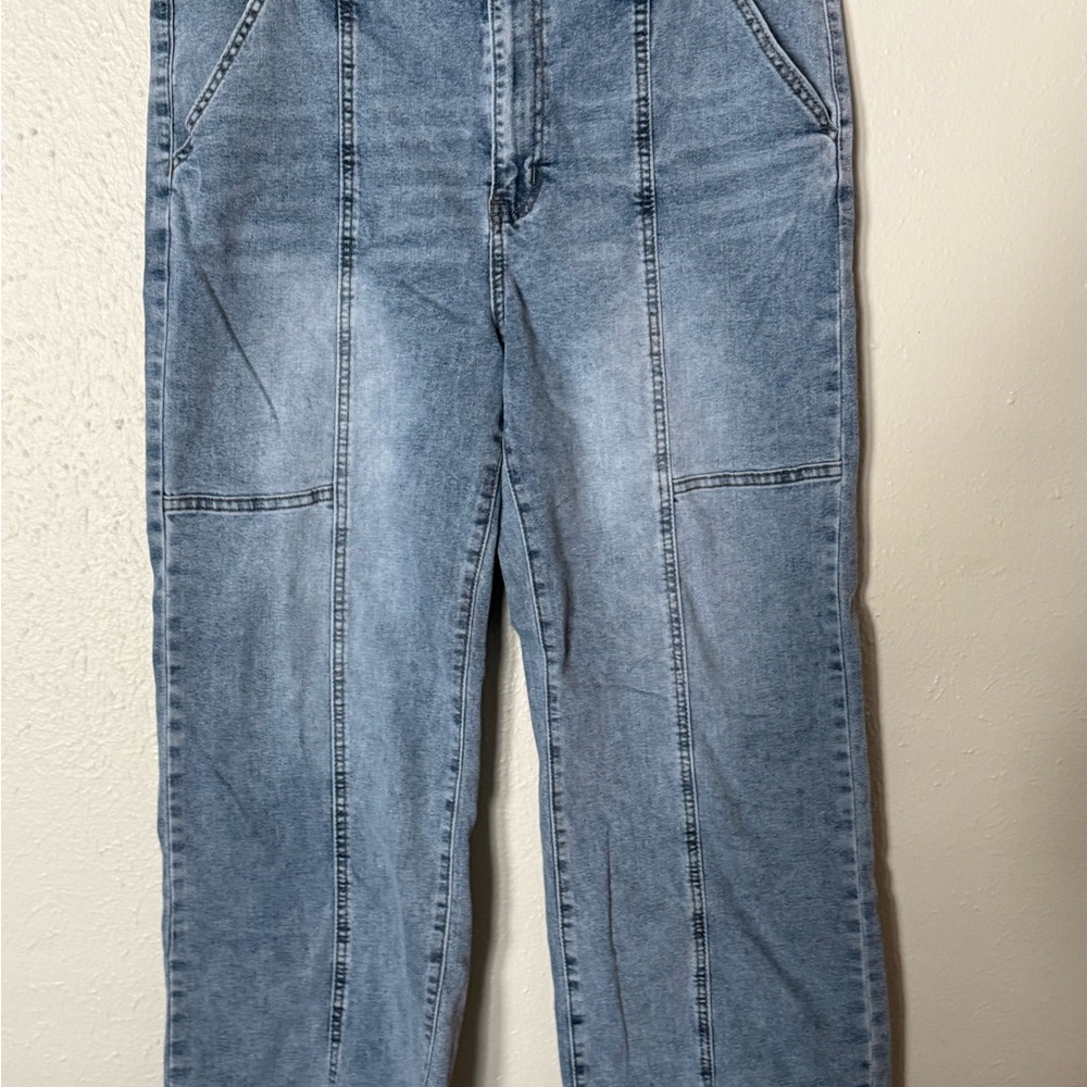 Classic Blue Straight Leg Women's Jeans